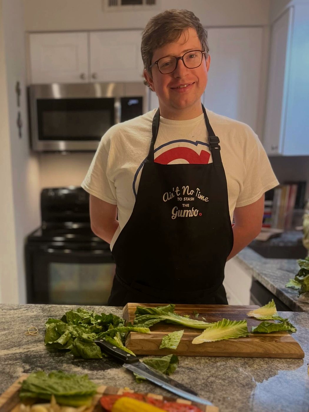 Chef Scott Ailsworth at the pass