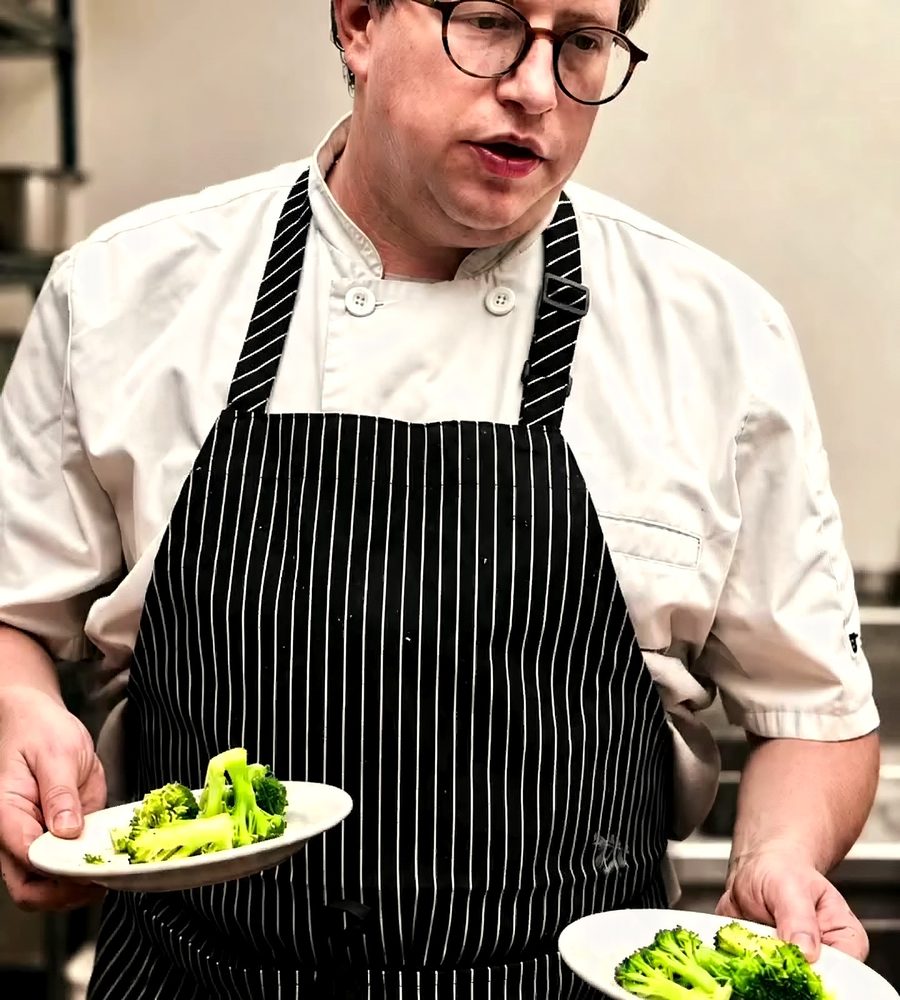 Chef Scott at the pass
